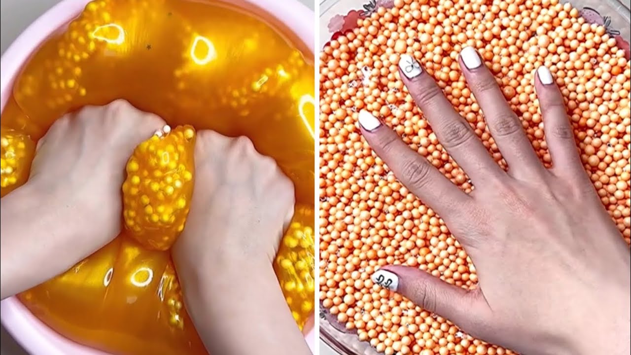Slow Slime Most Relaxing and Satisfying Slime Videos #707 //Fast Version // SLM ...
