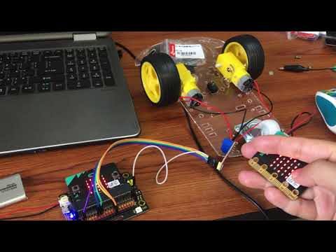 睿式麥克筆(阿睿老師的micro:bit程式課)遙控車半成品MbitBot mini
