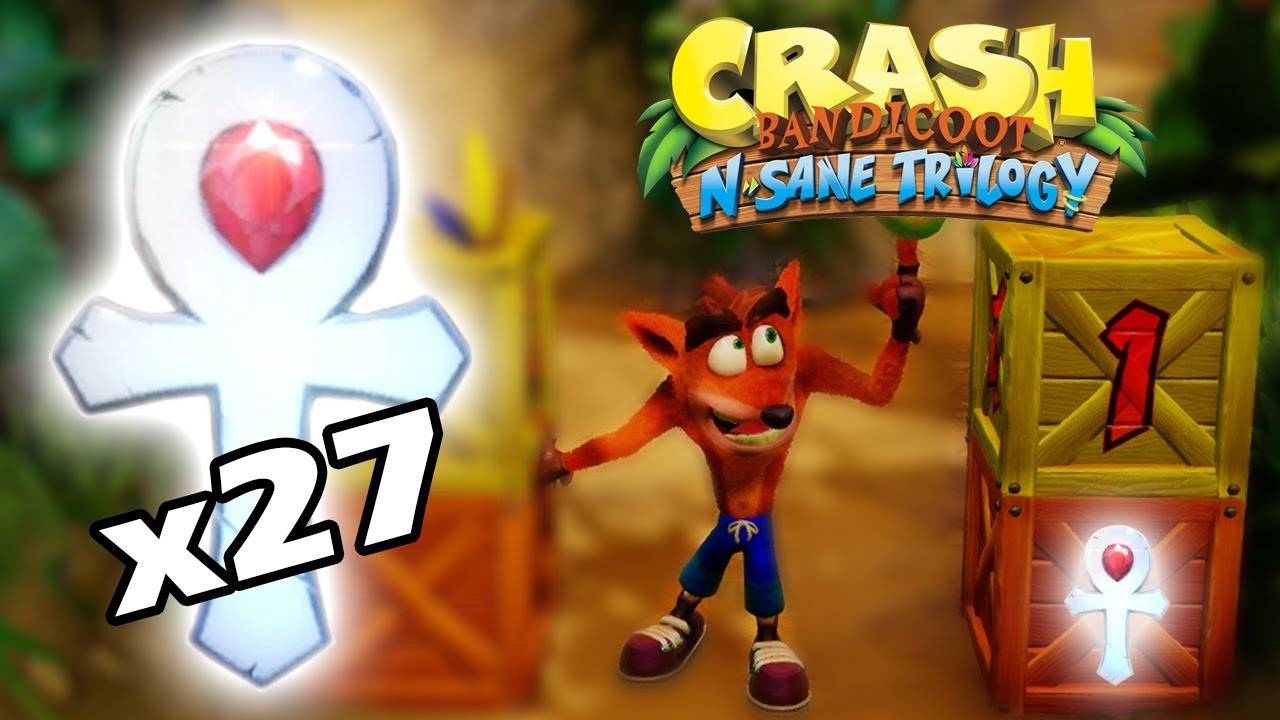 Crash Bandicoot 1 N. Sane Trilogy All Platinum Relics 1080p 60fps