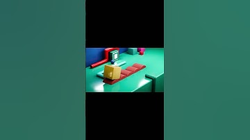 Blender Cube rolling animation | Blender Animation | Motion Graphics