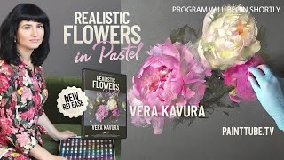 Vera Kavura: "Realistic Flowers in Pastel" - FREE LESSON VIEWING screenshot 5