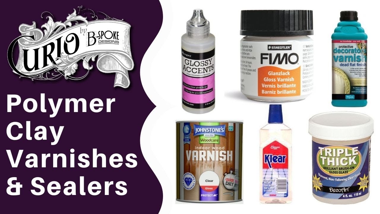 The Best Varnish or Gloss to use on your Polymer Clay or Cold