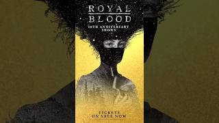 Tickets to our special 10th Anniversary shows are now on sale! Head to RoyalBloodBand.com for info