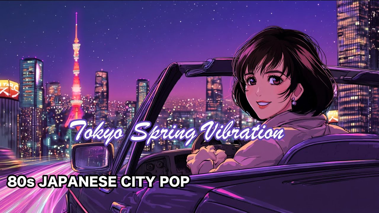 80s Japanese City Pop 🌃 Tokyo Spring Vibration 🌸 Upbeat & Sophisticated Urban Grooves (Full Album)