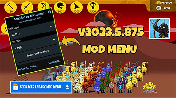 Stick War Legacy Mod Menu V2023.5.875 | Stick War Legacy Mod