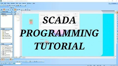 SCADA Tutorial on Building a Clock Application using Wonderware InTouch #scada #automation