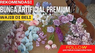 Rekomendasi bunga artificial premium wajib di beli buat dekorasi