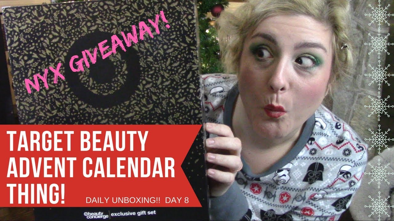 Target 12 Days of Beauty Unboxing! Day 8 | Nyx Giveaway!