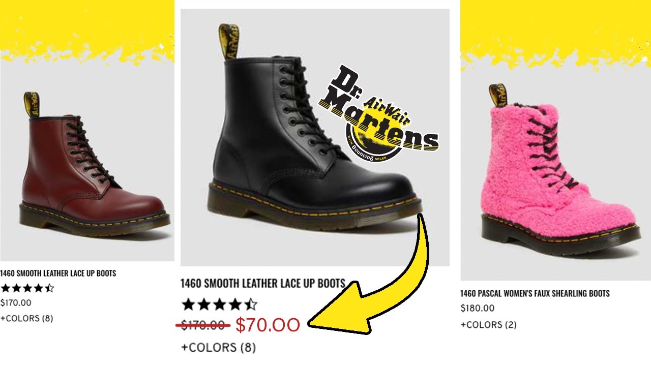 Dr Martens Cyber Monday Deals - YouTube