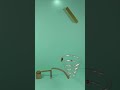 Ball and Tube (2) #3d #animation #relaxing #blender3d #physics #tube #ball #satisfying