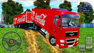 Big Truck Drives Around The City | City Car Driving 2022 screenshot 2
