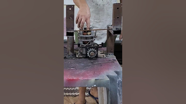 MOTOR PARA PORTÃO AUTOMÁTICO ACHADO NA SUCATA