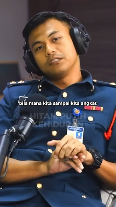 Keperitan abang bomba ketika mendapat panggilan kecemasan 😳