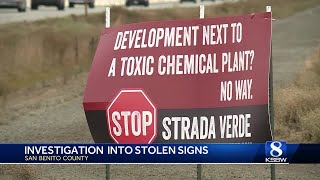 Former county supervisor admits to taking 'Stop Strada Verde' signs, prompting criminal investiga...