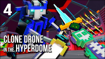 Clone Drone In The Hyperdome | Ending | My Battle With The Captain Was Legendary!