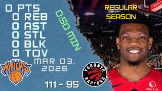Alijah Martin Player Full High Lowlights vs KNICKS 03 03 2026 NBA REGULAR SEASON Game