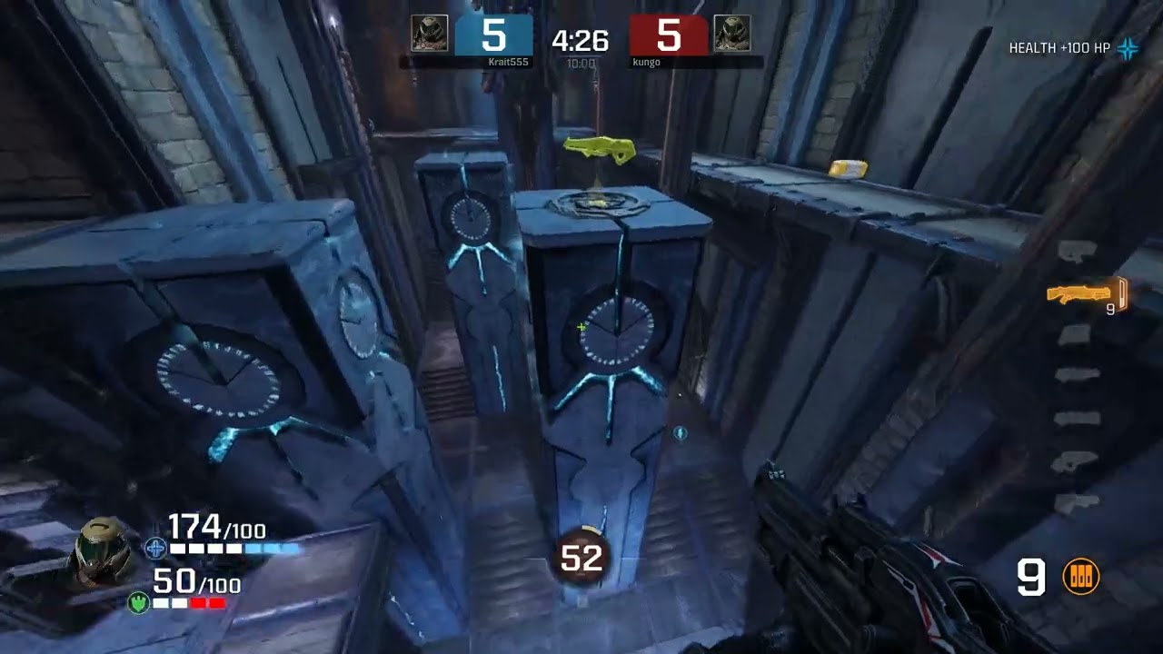 Quake Champions Time Limit Duel on Blood Covenant👍