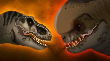 D. Rex Vs T. Rex | Animation
