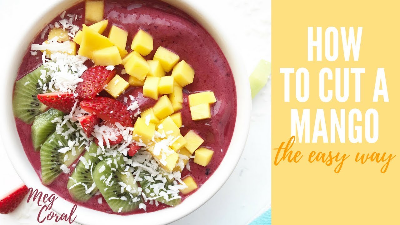 How To Cut A Mango The Easy Way!