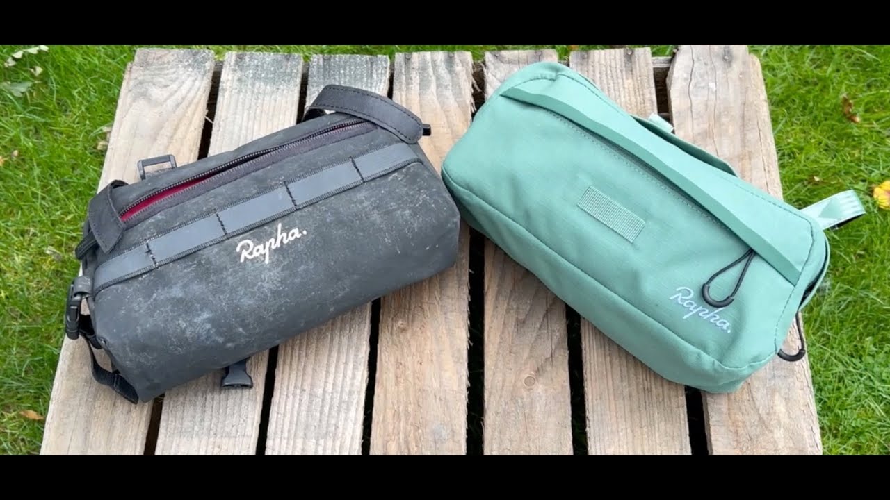Rapha Bar Bag and Rapha Explore Bag Review