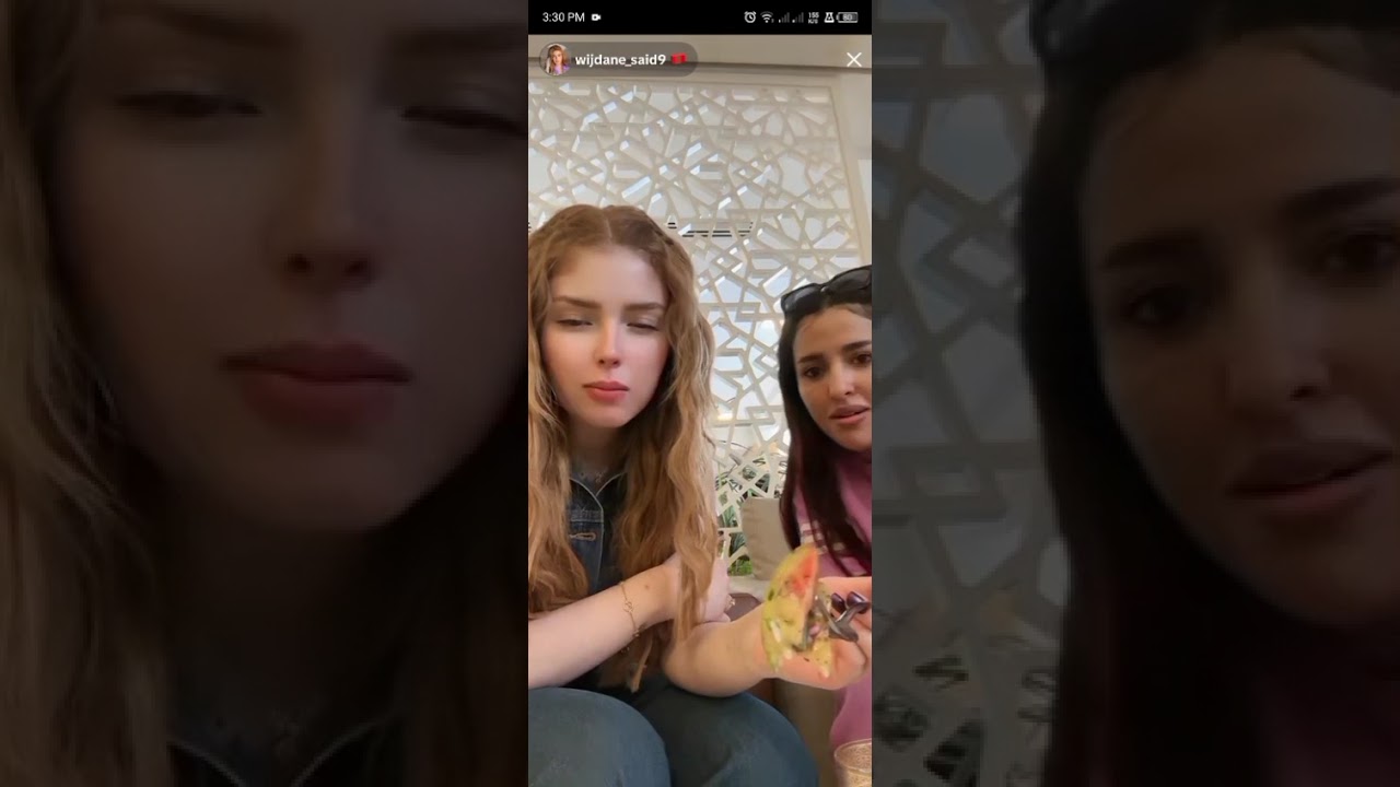 لايف وجدان تتكلم عن تفاصيل حفلها / وكيف نقص وزنها؟