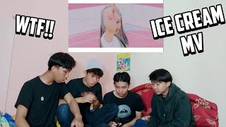 OMG!! ' BLACKPINK - ICE CREAM ' MV - REACTION INDONESIAN