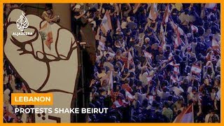 Thousands gather on Beirut's streets for anti-government protest