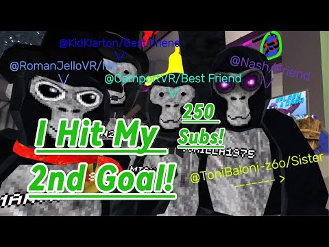 I Hit my 250 Subs Goal!