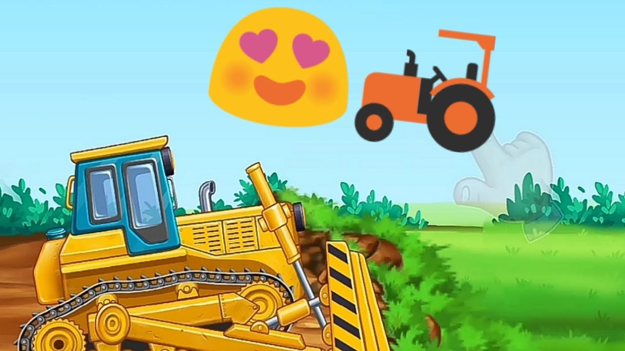 Children Videos Construction Work Kids Game Video Baby playing