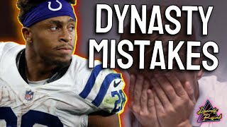 Winning Teams DON'T Make These Common Mistakes... in Dynasty Fantasy Football