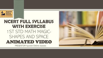 CBSE Class1 Math Magic| Chapter1- Shapes and Space| NCERT | Animated Learning Video| Learn from Home