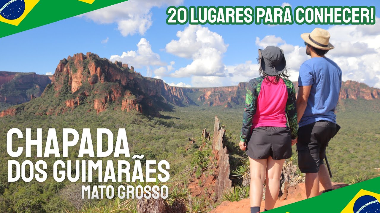 CHAPADA DOS GUIMARÃES, MT | 20 LUGARES em 4 DIAS! | 4K