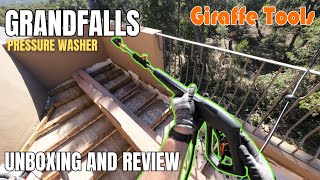 Giraffe Tools GrandFalls Pressure Washer Review - I used it for a home project