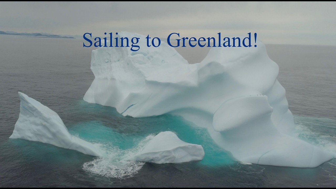 ⁣Sailing to Greenland!