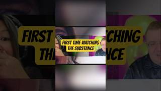 Is The Substance Scary or Just Gross? #thesubstance #firsttimewatch #reactionvideo #horrormovies