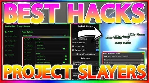 NEW Project Slayers Hack  OP MOB AUTOFARM HACK - AUTO QUEST - INVISIBLE  Roblox Project Slayers