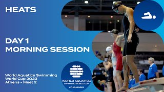 Morning Heats Athens | Day 1 | World Aquatics Swimming World Cup 2023