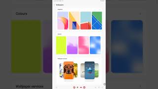 How to change wallpapers in Samsung s6 lite | kese wallpaper change kare #samsung #table screenshot 5