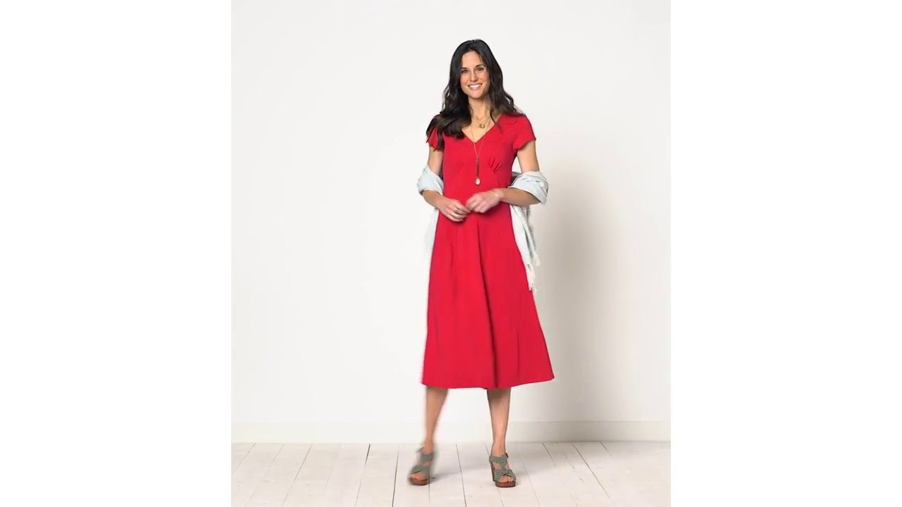 Women's Betta Bella Coola Solid Knit Dress Sahalie YouTube