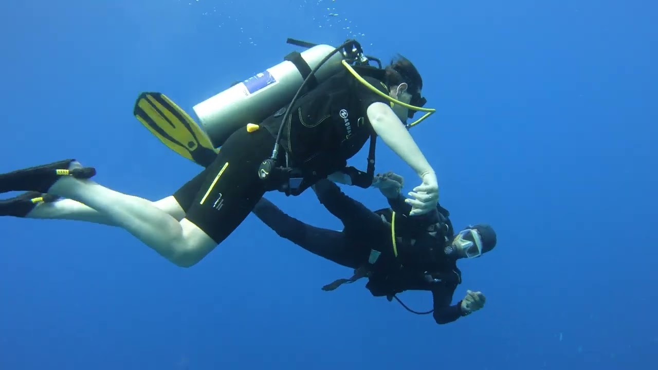 Наш первый дайвинг