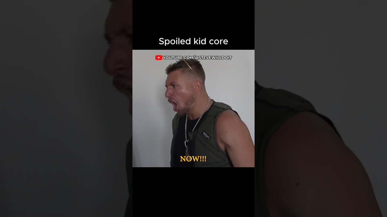 Стив ведёт себя как избалованный ребёнок 😂 @S@SteveWillDoIt