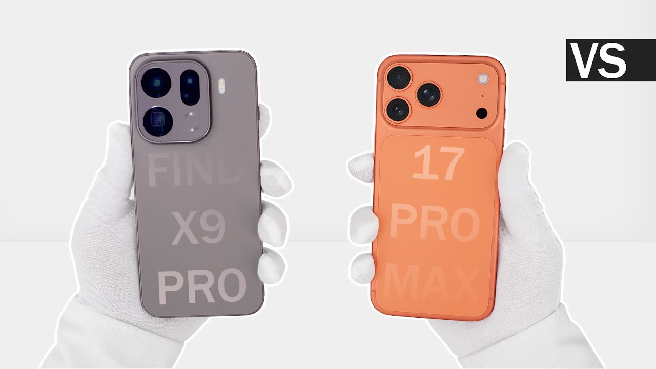 iPhone 17 Pro Max vs Oppo Find X9 Pro - The ULTIMATE Flagship Showdown