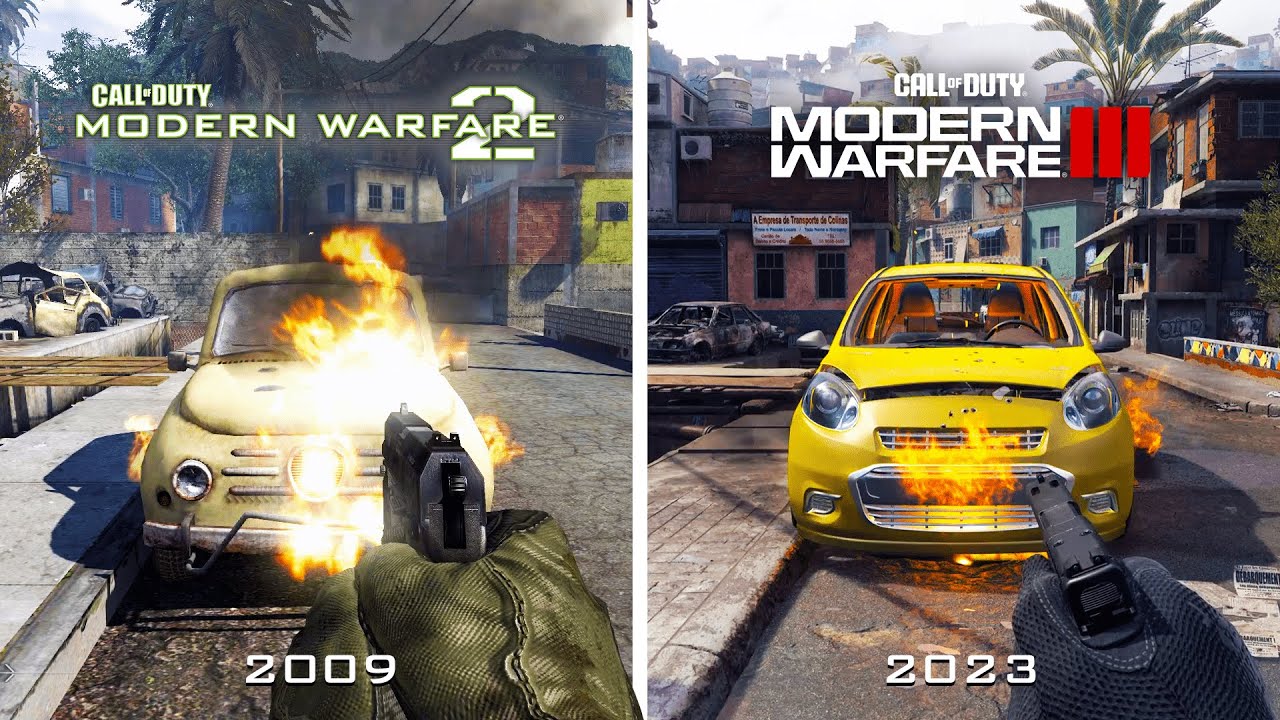 Call of Duty Modern Warfare 3 (2023) versus Modern Warfare 2 (2009)