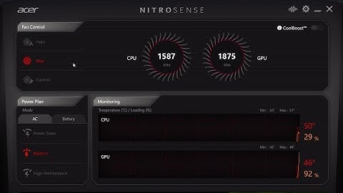 Acer Nitrosense Demo!