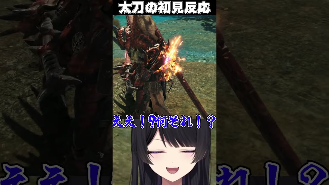【初見反応】太刀のBBが付いた瞬間化物が出たwwwwww【モンハンワイルズ/MHWilds/アセンダンス】