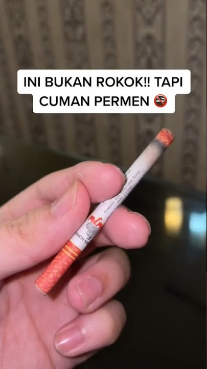 PERMEN BENTUK ROKOK VIRAL ⁉️ #kulinerjason #food #makananunik #shorts