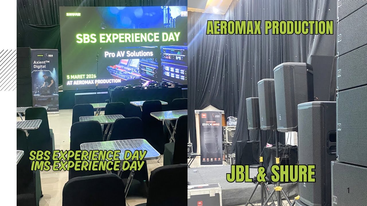 Berbagi pengalaman bersama SBS Experience day dan IMS Experience day di markas aeromax production.