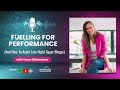 [PODCAST] Fuelling For Performance (And How To Avoid Late Night Sugar Binges) with Taryn Richardson