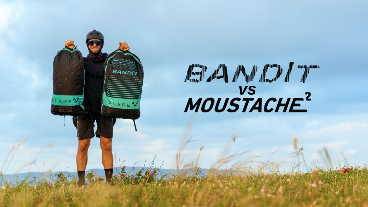 FLARE Bandit против Moustache | Сравнение крыльев