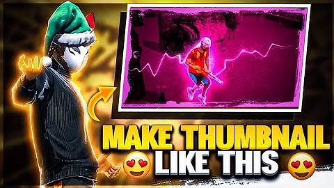 How To  Make Free Fire Montage Thumbnail Like Zerox Ff | How to Make Thumbnail Like Zerox ff |